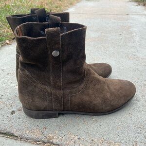 Frye and co. Brown Suede Boots size 8